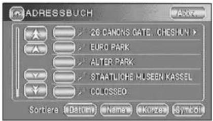 ADRESSBUCH 26 CANONS GATE, CHESHUN EURO PARK ALTER PARK STAATLICHE MUSEEN KASSEL COLOSSEO Sortiera Datum Name Kurzer Symbol