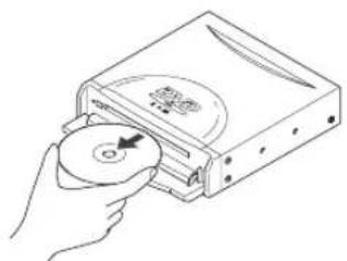 KENWOOD KNA-DV2200 - Herausnehmen einer DVD aus dem Navigationsrechner - 3
