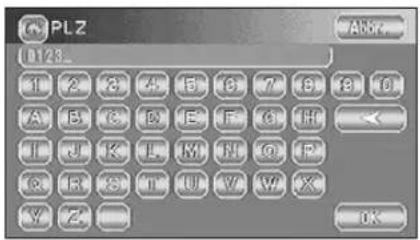 KENWOOD KNA-DV2200 - Postleitzahlen - 1