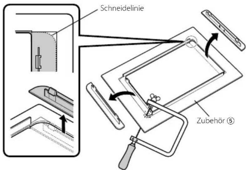 Schneidelinie Zubehör ⑤