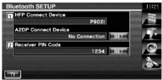 KENWOOD DDX54 - Einzelne Elemente einrichten - 1