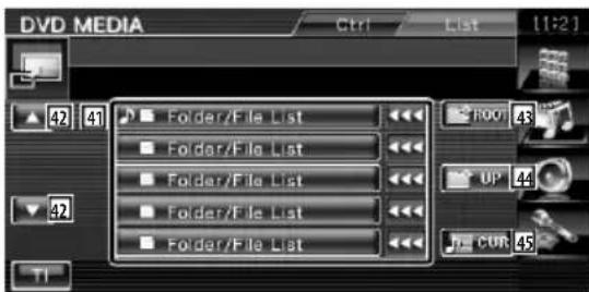 KENWOOD DDX54 - Funktionen bei Anzeige des Steuerbildschirms - 11