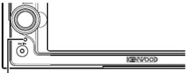 KENWOOD DDX54 - So setzen Sie das Gerät zurück - 1