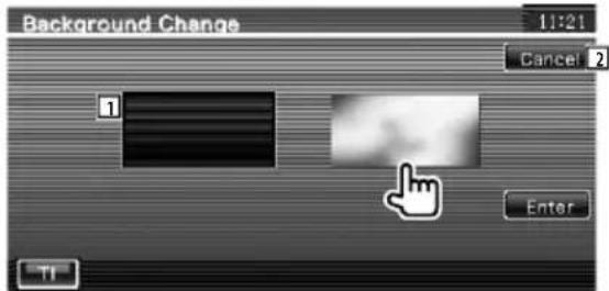 Background Change 11:21 Cancel 2 Enter TI