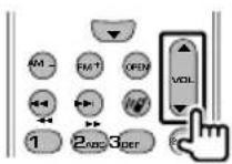 KENWOOD DDX54 - Lautstärkekontrolle - 1