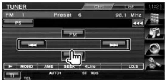 KENWOOD DDX54 - Automatische Speicherung - 3