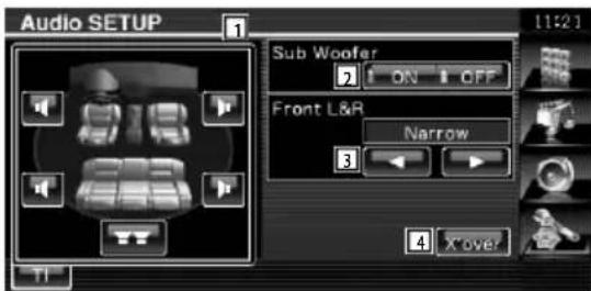 KENWOOD DDX54 - Einzelne Elemente einrichten - 1