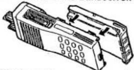 KENWOOD TK-390 - INSTALLING THE NiCd BATTERY PACK (OPTIONAL) - 1