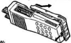 KENWOOD TK-390 - INSTALLING THE NiCd BATTERY PACK (OPTIONAL) - 2