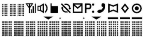 Row of icons representing media, voice, email, phone, and other media-related symbols or icons