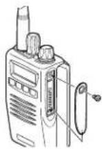 KENWOOD TK-2140 - ANBAU DER ABDECKUNG ÜBER DER UNIVERSALBUCHSE - 1