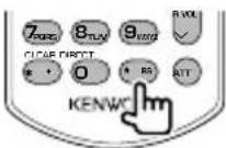 KENWOOD KNA-RCDV330 - Direktabstimmung - 1