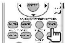 KENWOOD KNA-RCDV330 - CANCEL - 1