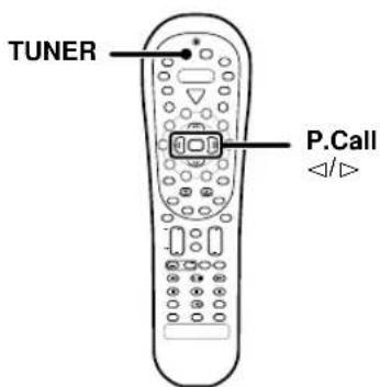 KENWOOD KRF6070D - Einstellen gespeicherter Sender der Reihe nach (P.Call) - 1