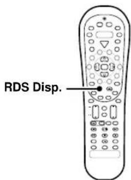 KENWOOD KRF6070D - Die Taste RDS Disp. (Display) - 1