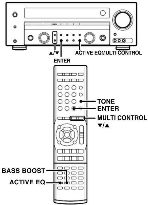 KENWOOD KRF-V8300 - Einstellung des Klangs - 1