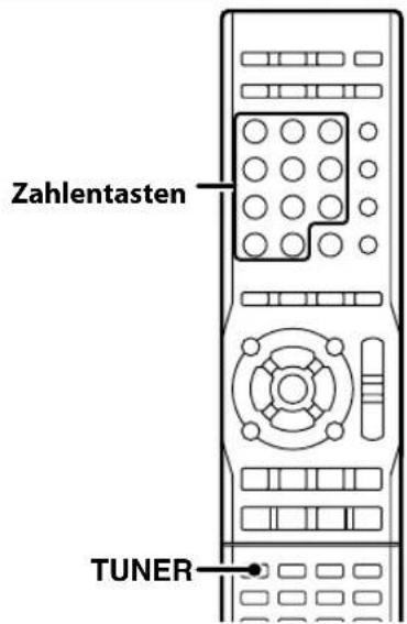 KENWOOD KRF-V8300 - Einstellen gespeicherter Radiosender - 1
