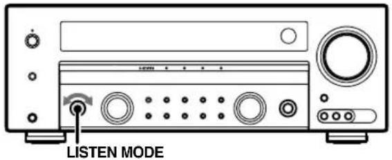 KENWOOD KRF-V8300 - Surroundwiedergabe mit dem Hören-Modus - 1