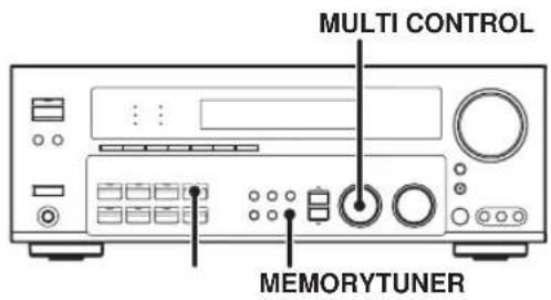 KENWOOD KRF-V8080D - Manuelles Speichern von Radiosendern - 1