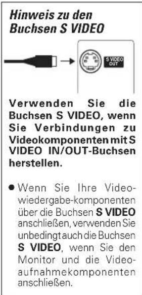 KENWOOD KRF-V8080D - Anschließen von Videokomponenten - 2