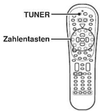 KENWOOD KRF-V8080D - Einstellen gespeicherter Radiosender - 1