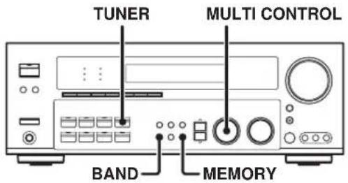 KENWOOD KRF-V8080D - Speichern von RDS-Sendern (RDS AUTO MEMORY) - 1