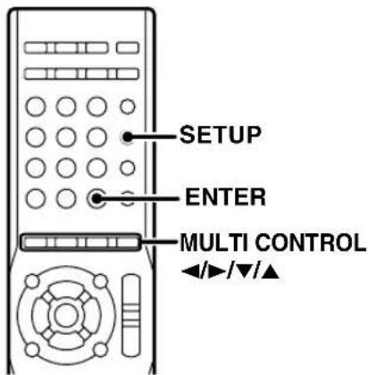 KENWOOD KRF-V7300 - Sperren der Setups – „Setting Lock“ – - 1