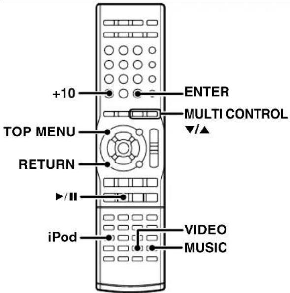KENWOOD KRF-V7300 - Verwendung der Menüs - 1
