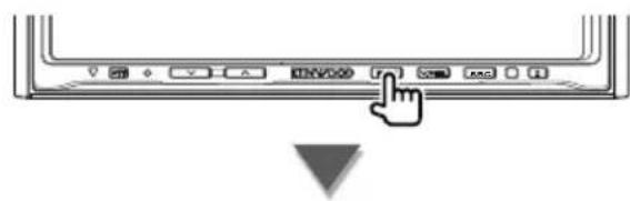KENWOOD DDX7029 - Funktionen bei Anzeige des Easy-Bedienfelds - 1