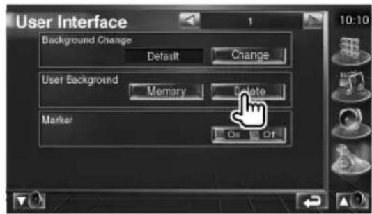 KENWOOD DDX7029 - Hintergrund löschen - 1