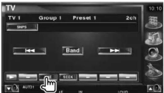 TV TV 1 Group 1 Preset 1 2ch SNPS Band AUTO1 SEE IN LOGO