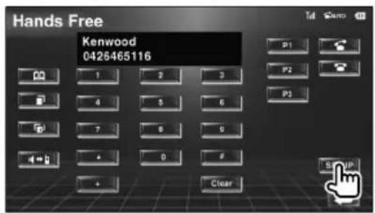 Hands Free Kenwood 0426465116 P1 P2 P3 Clear