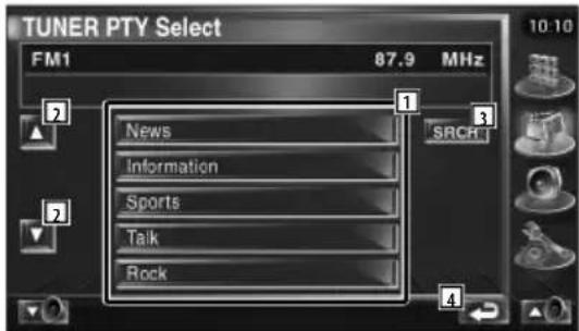 TUNER PTY Select FM1 87.9 MHz News Information Sports Talk Rock