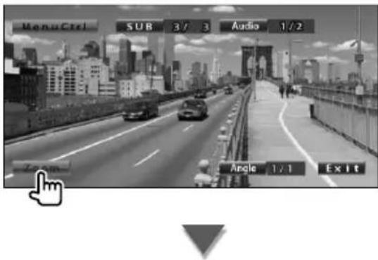 MenuCtrl SUB 3 / 3 Audio 1 / 2 Zoom Angle 1 / 1 Exit