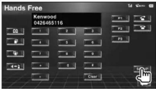 Hands Free Kenwood 0426465116 P1 P2 P3 Clear