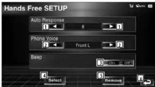 KENWOOD DDX7029 - Einrichten der Freisprecheinrichtung - 2