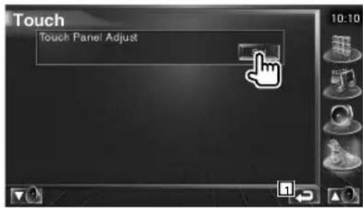 KENWOOD DDX7029 - Touchpanel-Einstellung - 1