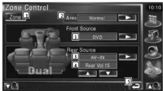 KENWOOD DDX7029 - Zone-Steuerung - 3