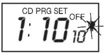 CD PRG SET OFF 1:10 10
