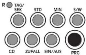 R TAG/ SEK STD MIN S/W CD ZUFALL EIN/AUS PRG