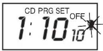 CD PRG SET OFF 1:10 10