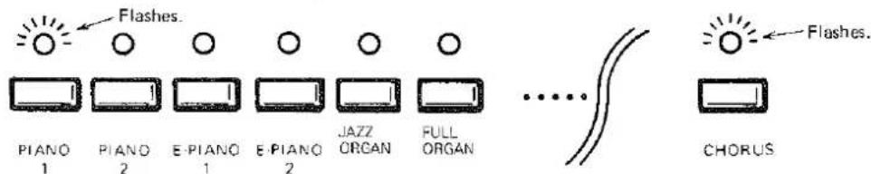 KAWAI P360 - Sending a program number (tone color code) - 1