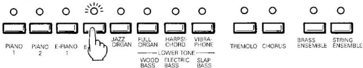 KAWAI P360 - ■ Procedure - 1