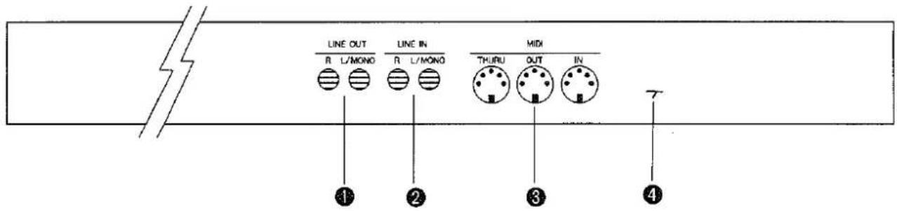 KAWAI MR170 - Rear Panel - 1