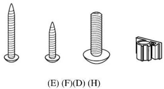 KAWAI CP95 - Enthaltene Teile - 1