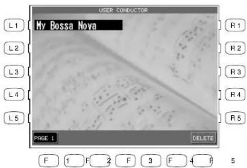 KAWAI CP155 - So benutzen Sie einen User Conductor Style: - 1