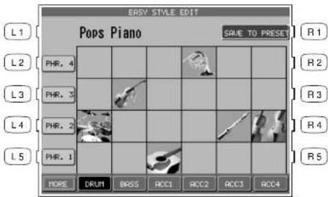 KAWAI CP155 - So benutzen Sie Easy Edit: - 1