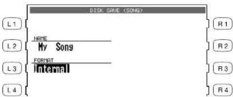 KAWAI CP155 - Sichern von Daten auf Diskette - 3