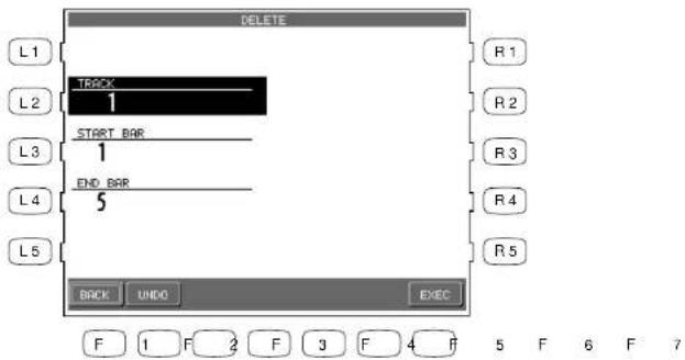 KAWAI CP155 - Delete (Löschen von Takten) - 1