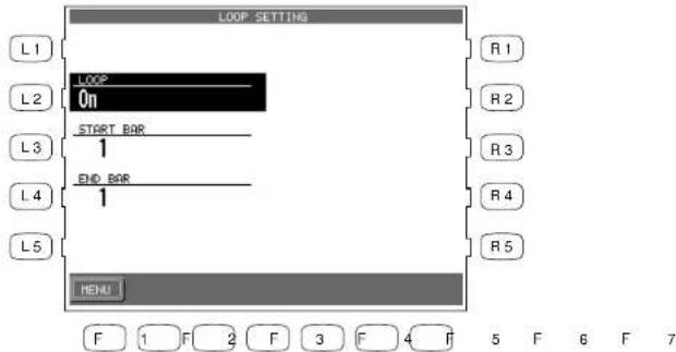 KAWAI CP155 - So stellen Sie den Loop ein: - 1